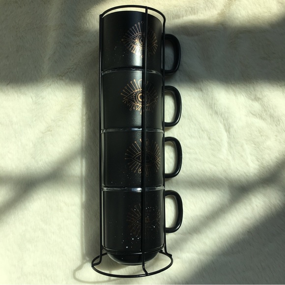 NWW Halloween Bundle Evil Eye Cup & Ouija Placemats set & more - Picture 5 of 16